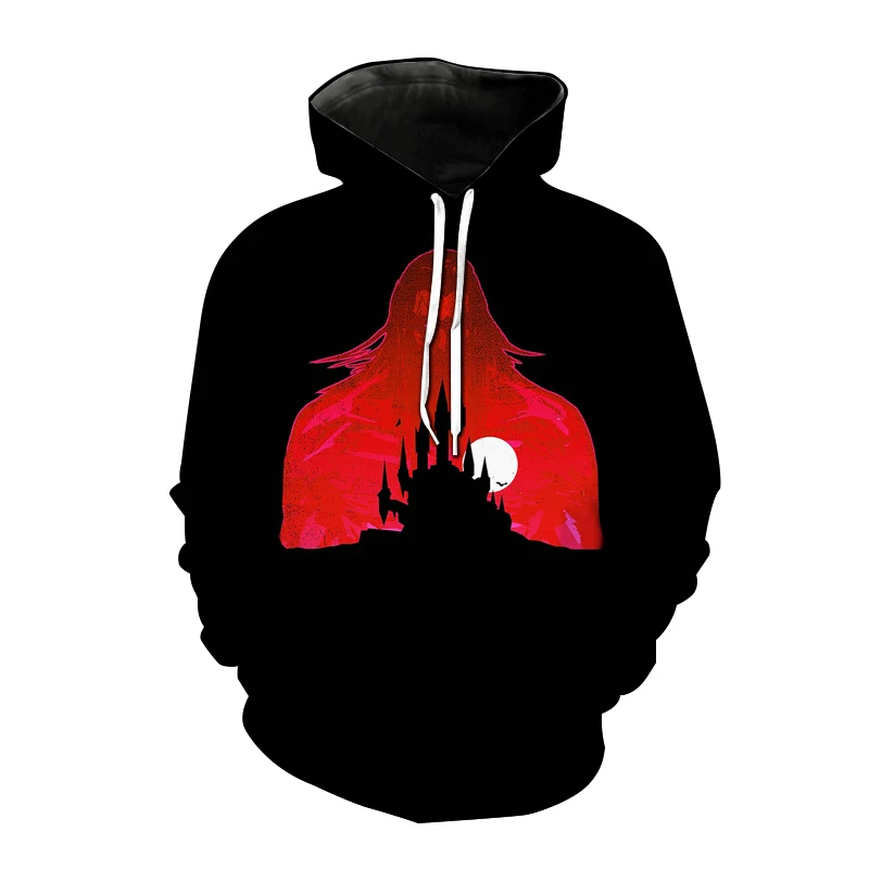 

Castlevania Hoodies Tv Series 3D Print Hooded Sweatshirt Men Women Fashion Oversized Hoodie Kids Boy Hip Hop Tops Jacket Clothes