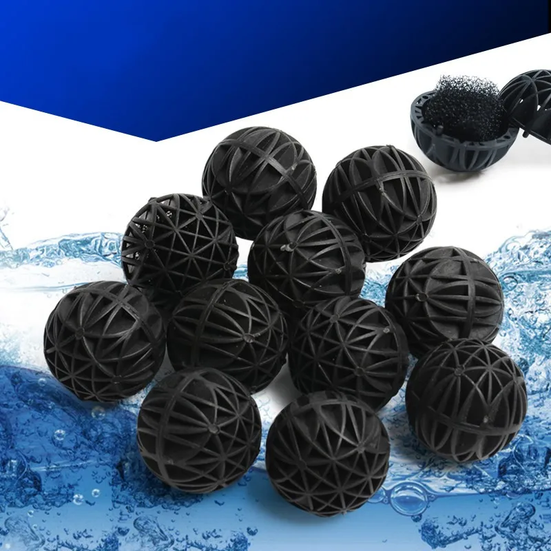 Аквариумный фильтр 20 шт./лот био-шарики Портативный Влажный и сухой хлопок для