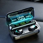 Наушники-вкладыши TWS Bluetooth наушники V5.0 9D стерео Беспроводной наушники спортивные Водонепроницаемый Наушники Mini True Bluetooth гарнитуры для мобильного телефона