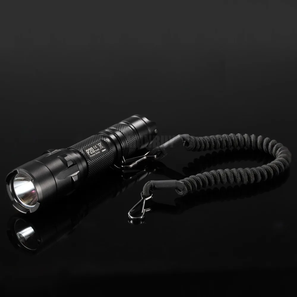 Высококлассный тактический фонарик NITECORE NTL10 ремешок из нержавеющей стали