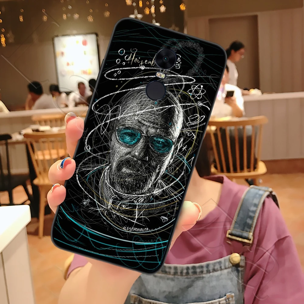 Мягкий чехол Lavaza с Хайзенбергом во все тяжкие для Xiaomi Redmi Note 4 4X 4A 5 5A 6 6a 7 8 Pro Go Prime Plus