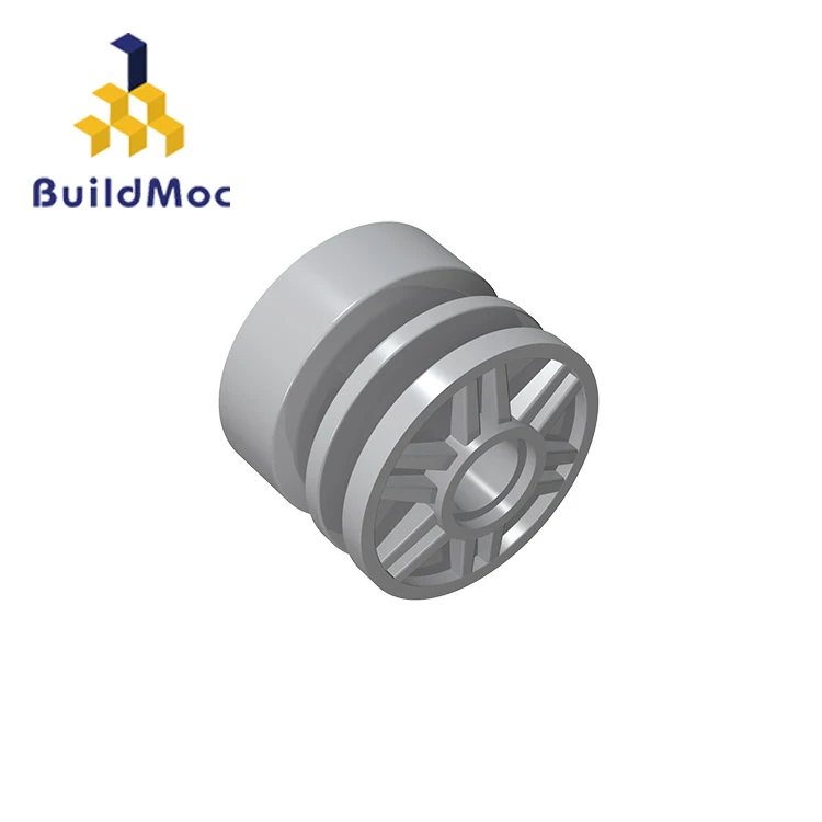 BuildMOC 55981 колесо 18 мм x 14 со штифтовым отверстием искусственные болты и Shallo для