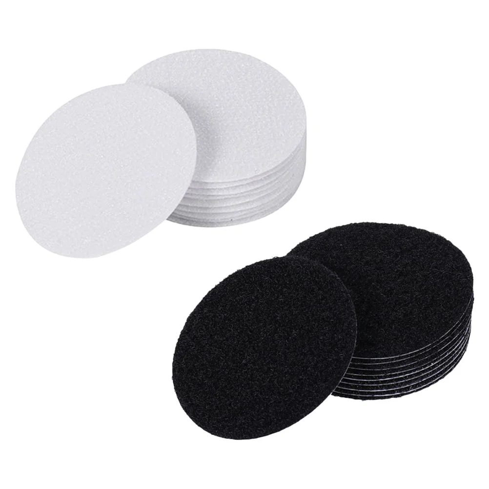

20 Pairs Home Self-adhesive Hook Fleece Surface Tape Sofa Cushion Fixing Sticker