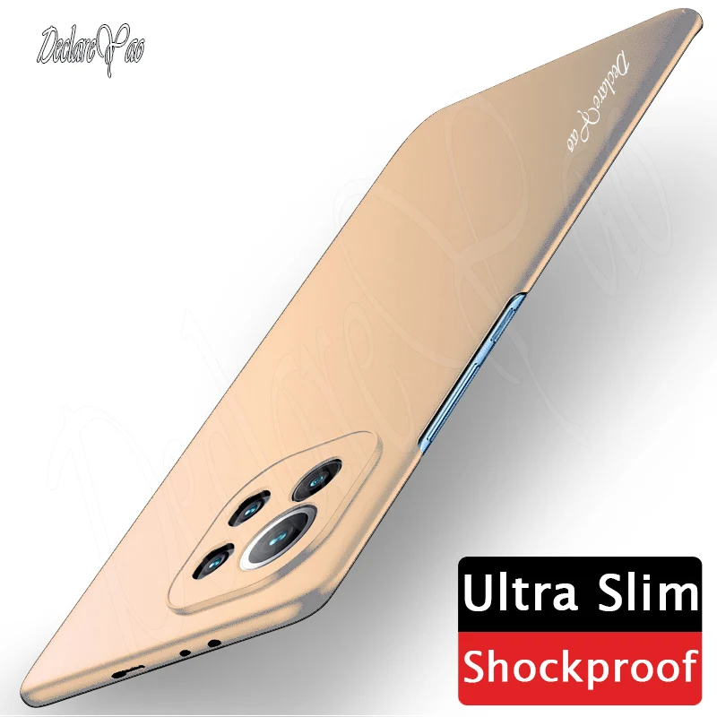 

Ультратонкий матовый Жесткий Чехол для Xiaomi Mi 11 i 11x11T 11 Lite