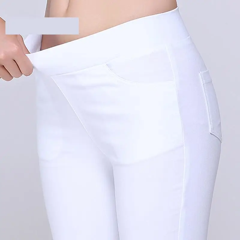 Женские брюки-капельки брюки-карандаш карамельного цвета облегающие хлопковые