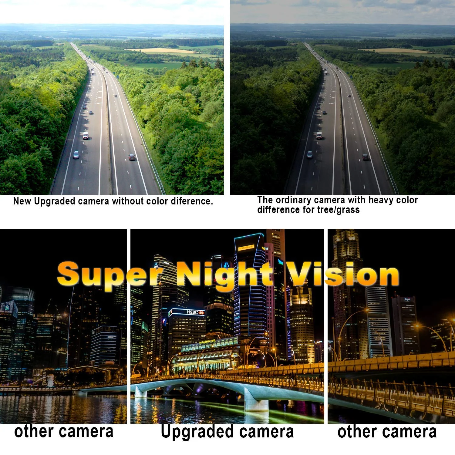 저렴한 무선 백업 대시 캠, 와이파이 반전 카메라, 전화 마그네틱 후면보기 주차 카메라, 자동차 트레일러 트럭, RVs