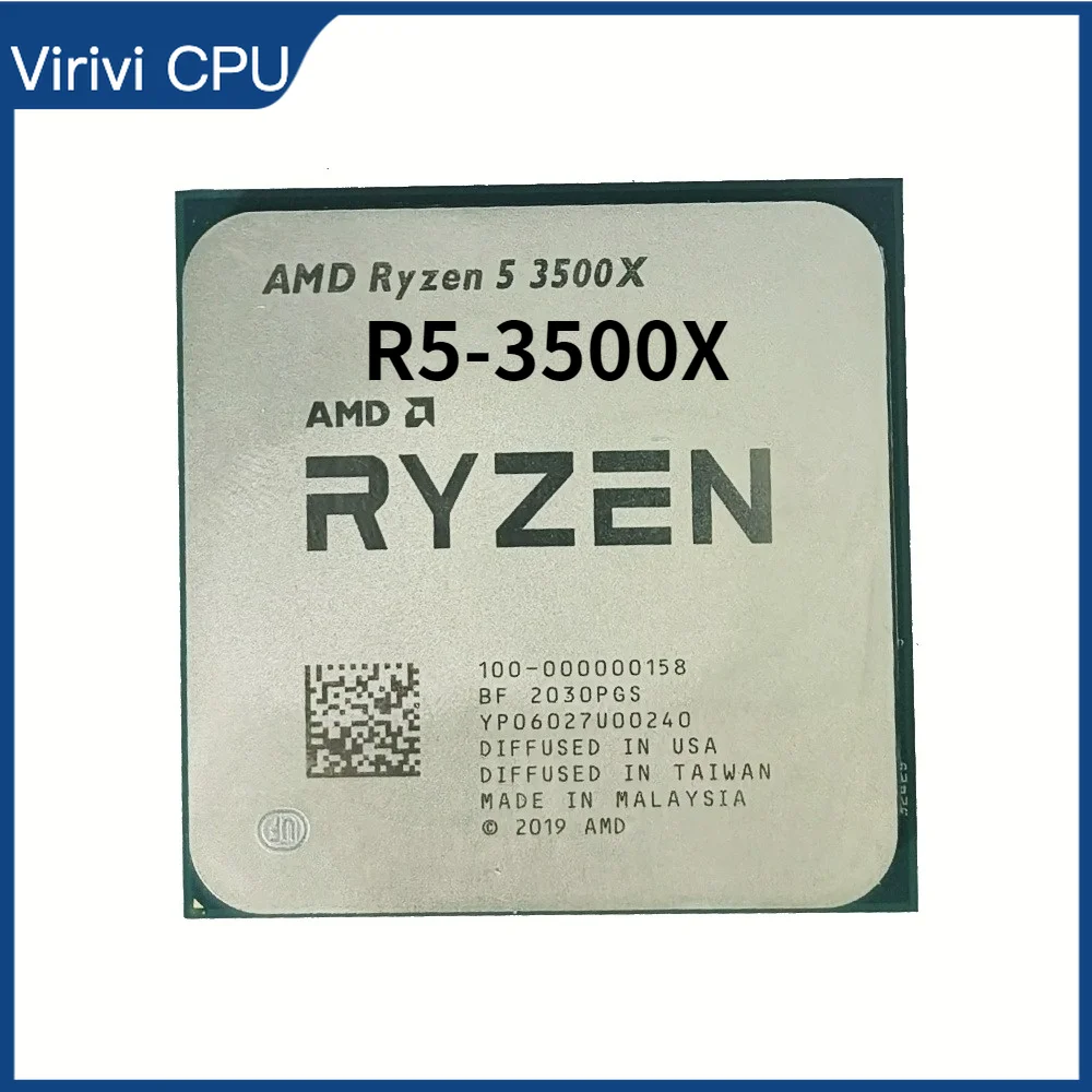 Online AMD Ryzen 5 3500X R5 3500X 3,6 GHz Sechs-Core Sechs-Gewinde CPU Prozessor 7NM 65W L3 = 32M 100-000000158 Buchse AM4