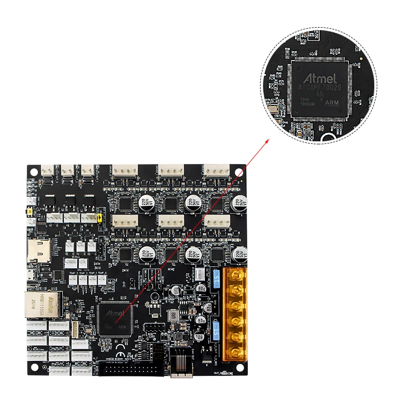 Материнская плата Duet 3 6HC 32 бит электронная обеспечивающая Ethernet-подключение для 3D