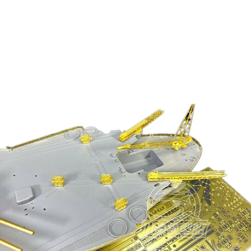 1/350 обновление деревянной колоды набор деталей бесплатно 510 основная пушка для