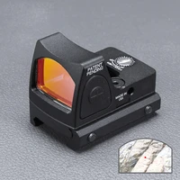 mini rmr red dot scope sight collimator glock airsoft 20mm rail loom casa rifle hunting riflescope ak 47