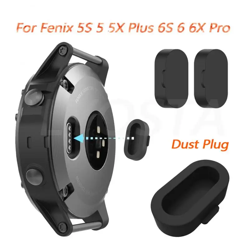 Пылезащитная заглушка для зарядного порта 10 шт. защитная крышка Garmin Fenix 5 5S 5X 6S 6X Benz