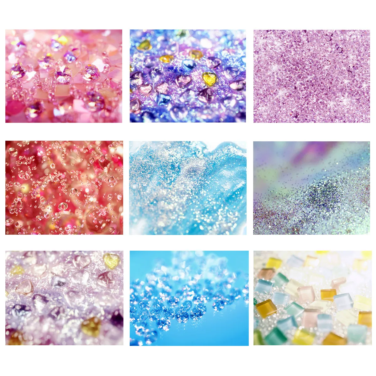 

Dreamlike Glitter Photography Background Photo Backdrop Studio Props 9 Types