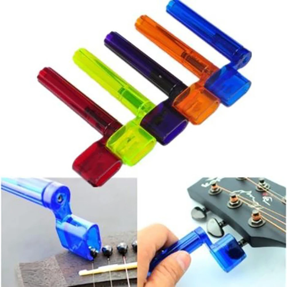 1 pcs gitarre saiten wickler einstellbare repair tool elektrische akustische guitarra peg pin puller brücke entferner gitarre zubehör free g