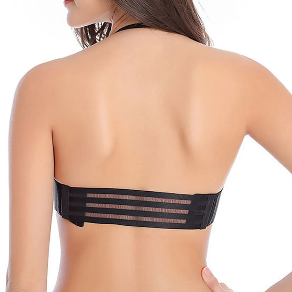 Женские цельные бюстгальтеры Модные без следа плечевой ремень бесшовное нижнее