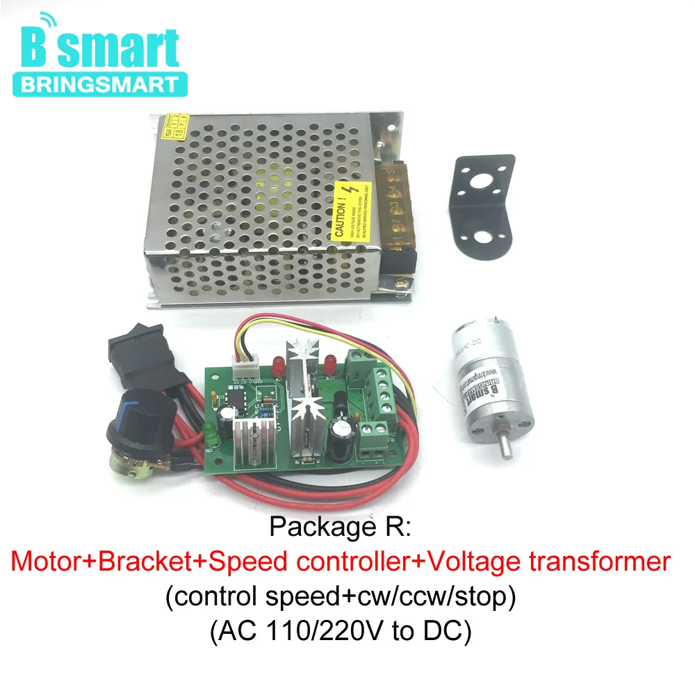 Bringsmart JGA25 310 6 12V с высоким крутящим моментом мини двигатель редуктором 12 вольт|motor