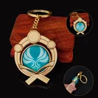 Genshin Impact Inazuma Eyes Of God брелок косплей Shogun Kazhuha Komomi Tohma аксессуары сумка Подвеска Брелки