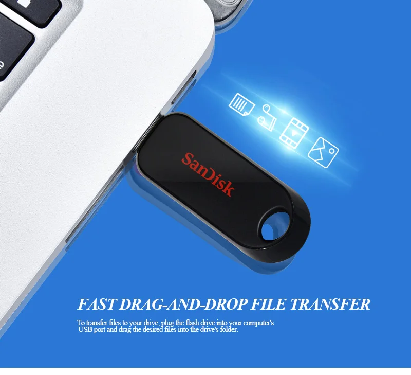 SanDisk CZ62 USB флеш-накопитель 16 Гб 128 бит AES шифрование ручка-накопитель Флешка флеш-диск USB 2,0 карта памяти usb диск USB флеш-накопитель