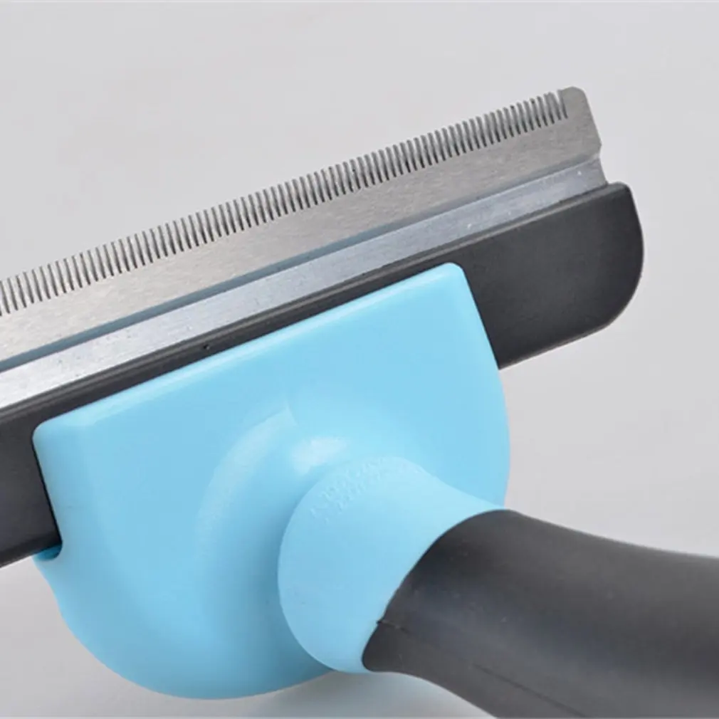 

Stainless Steel Detachable Pet Cat And Dog Grooming Hair Removal Comb With Protective Cover Hair Removal Comb