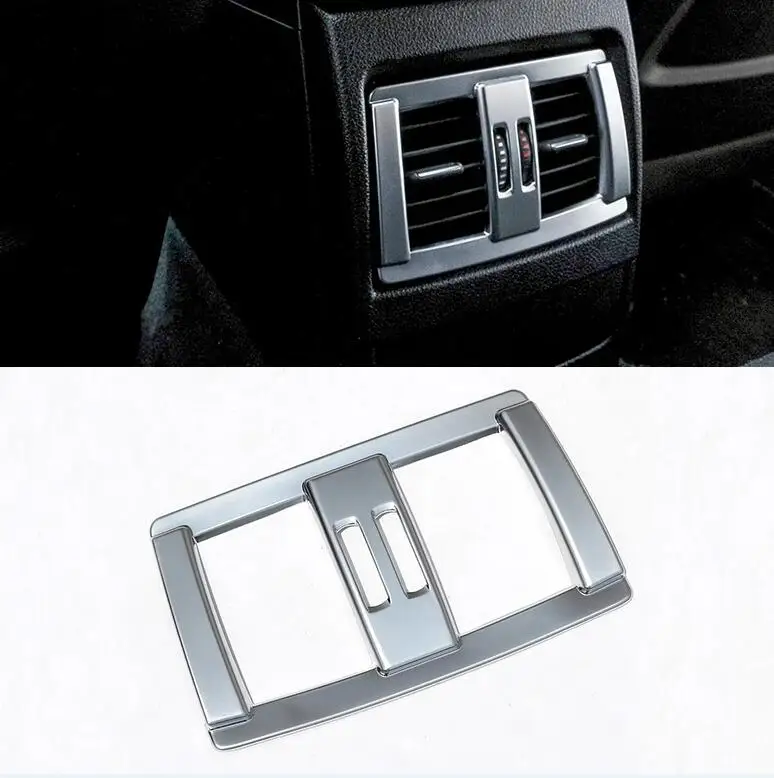 

ABS интерьер подлокотник заднего сиденья кондиционер на выходе Vent рамка-декоратор Накладка для BMW 3 4 серии GT F30 F34 2013-2018