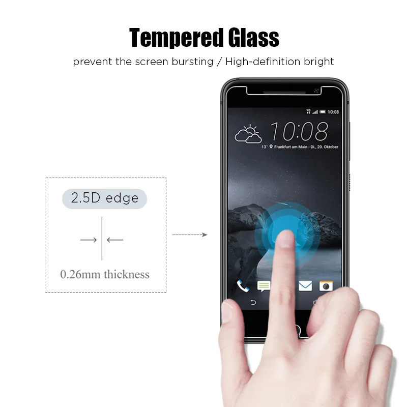 1/2 Pcs! Glass Film For HTC Desire 728 816 820 825 826 828 830 Tempered U Play Ultra U11 Eyes Plus Screen Protectors | Мобильные