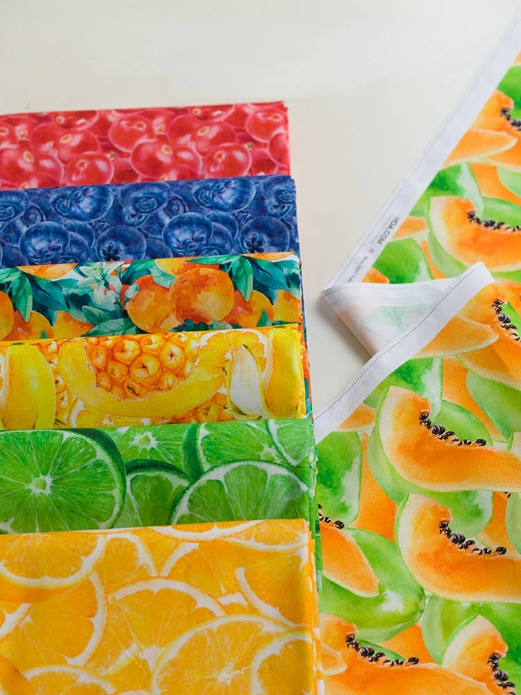 Хлопковая ткань с цифровым принтом 145x50 см | Дом и сад