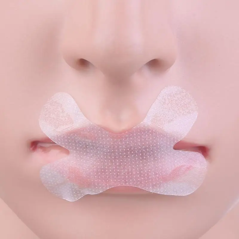 30 шт Snore стоппер носовые наклейки в виде губ дышащие храп стоппер носовые наклейки в виде губ спящий нос рот защита пластыри от храпа