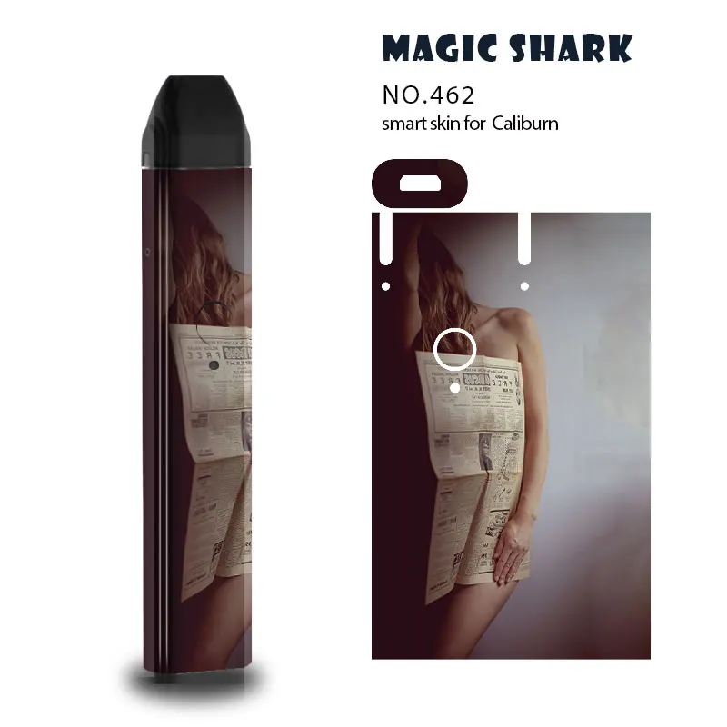 Magic Shark 2.5D Smile White Rabbit сексуальный женский чехол с сердечком пленка для вейпа