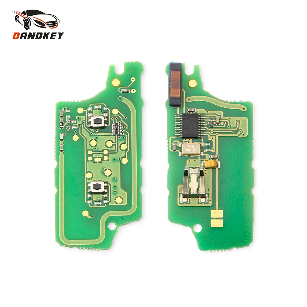 Удаленная материнская плата Dandkey ASK/FSK чип ID46 для Peugeot 207 307 308 407 607 807 Citroen C2 C3 C4 C5 C6
