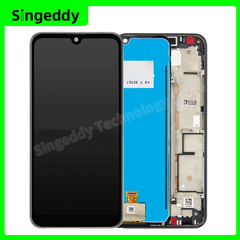 

LCD Display Touch Screens Digitizer Sensor Panel Assembly Complete Replacemet For LG K50 Q60 K12 Max X525 LM-X525 6.26 Inch