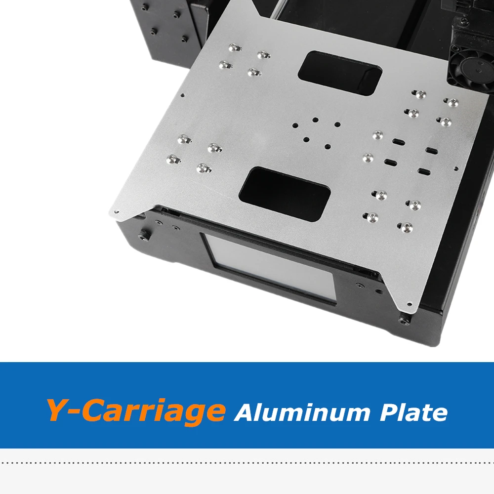 1 шт. обновленная алюминиевая пластина Y-каретки для дубликатора Wanhao i3 / Anycubic Mega