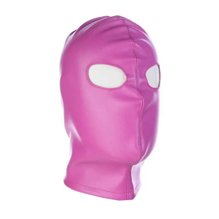 

БДСМ бондаж маска на капюшон Закрытая эротическая игрушка повязка на голову Косплей Хэллоуин аксессуары Блэкаут маска на глаза