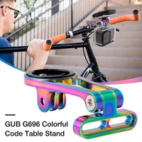 colorful bicycle cycling computer codetable stand adjustable bike stopwatch extension lamp bracket speedometer mount holder rack