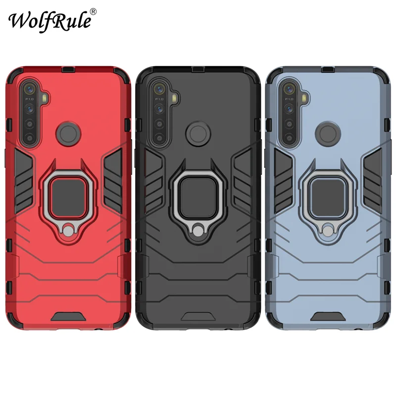 For Cover OPPO Realme GT Case For OPPO Realme GT Neo Capas PC Ring Holder Stand Magnetic Armor Phone Case For Realme GT Fundas