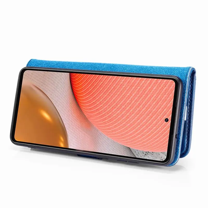 

Original Flip Case For Samsung Galaxy A72 5G Case 2 in 1 Wallet Magnetic Cover For Samsung A72 5G Case Leather Stand