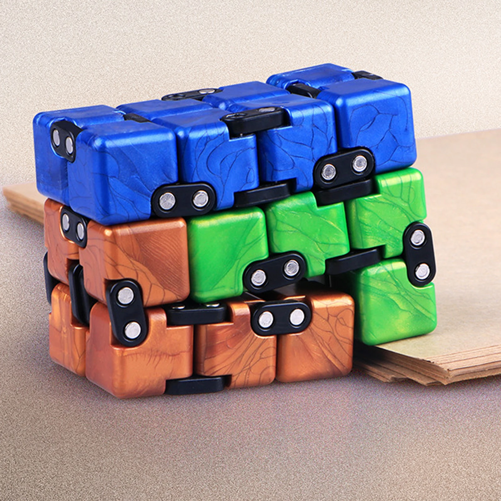 Creative Decompression Unlimited Magic Neo Cube Solid Color Puzzle Smooth Fun Infinity Toy Funny Hand Game Fidget Toys | Игрушки и хобби