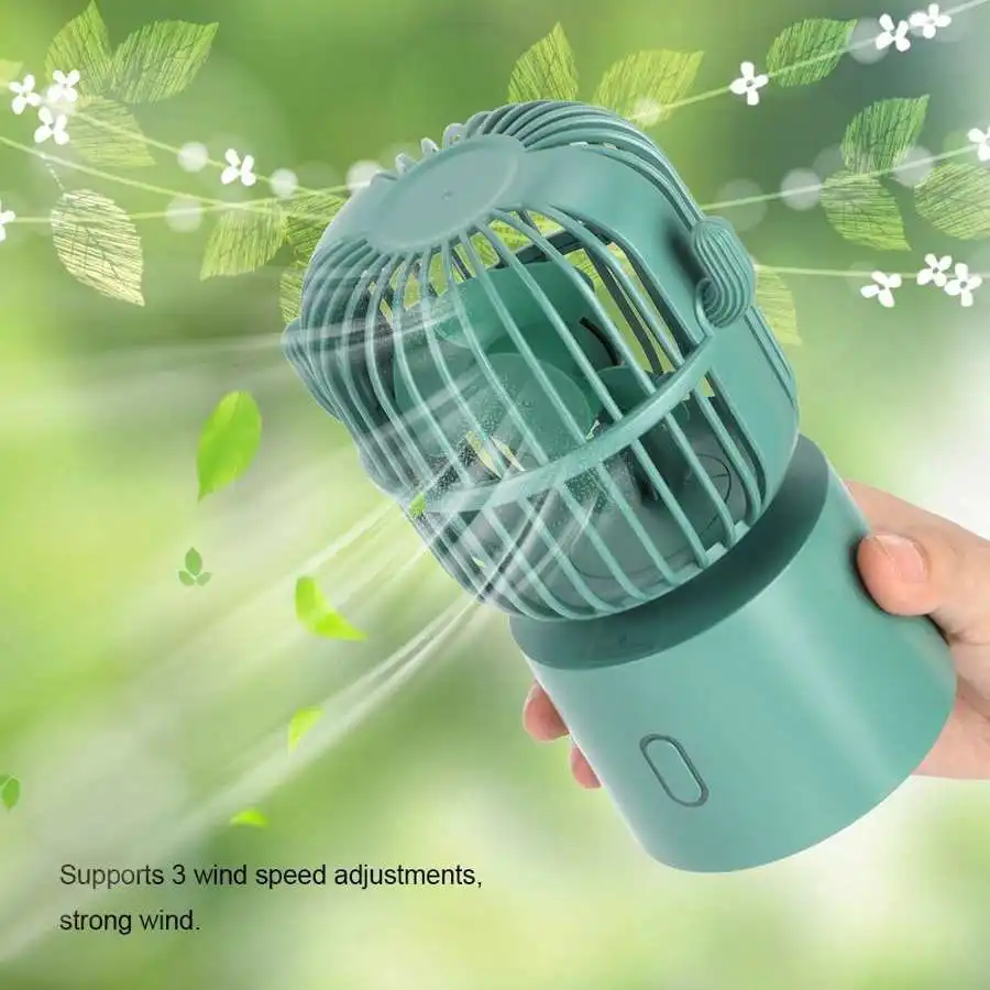 

Настольный мини-вентилятор с USB, портативный трехскоростной охлаждающий вентилятор, Аккумуляторный Осциллирующий воздушный охладитель дл...