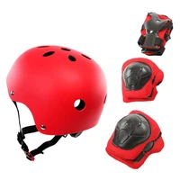 80 hot sales 7pcsset kids protective gear adjustable helmet knee elbow pads wrist guards