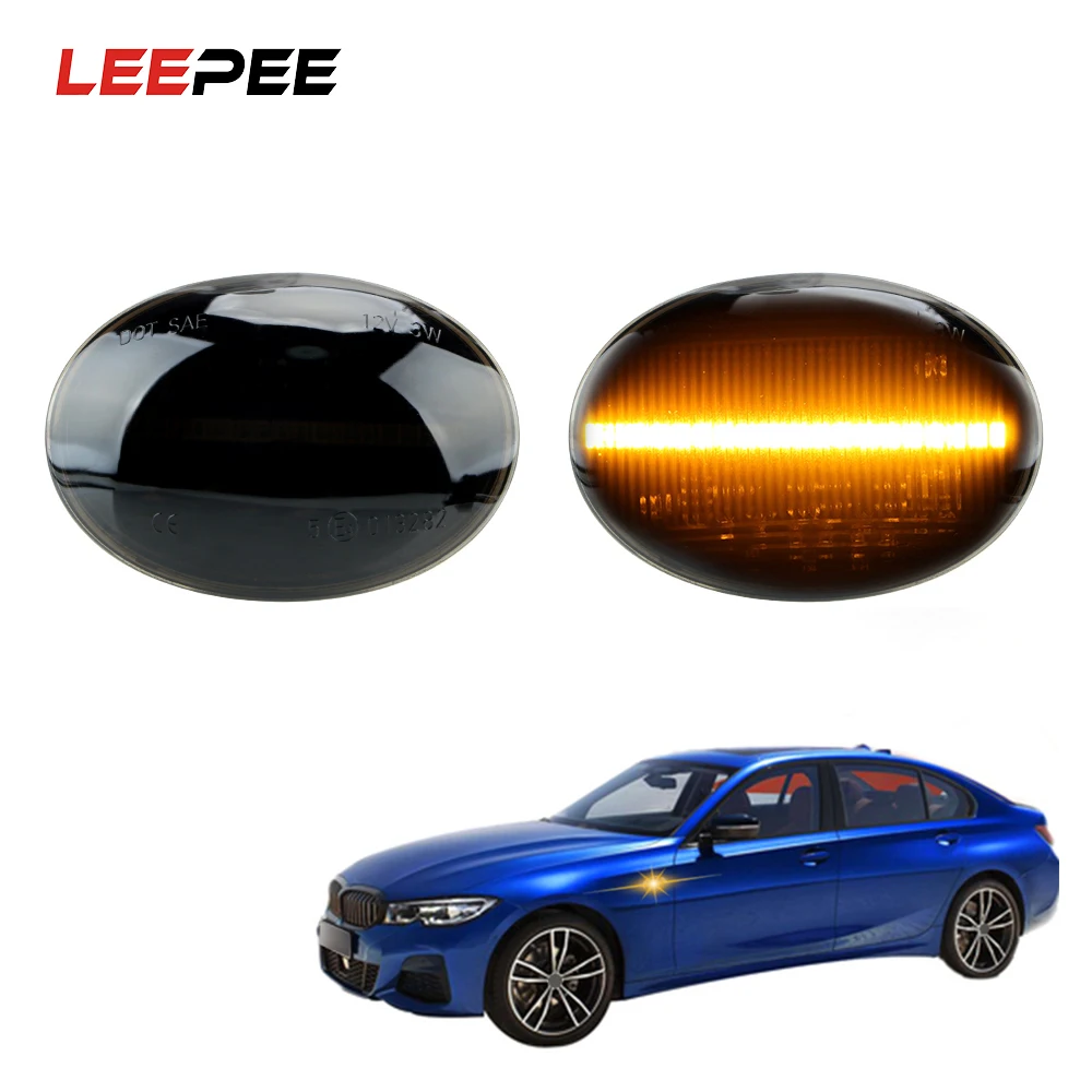 Светодиодный Боковой габаритный светильник для автомобиля указателя поворота BMW