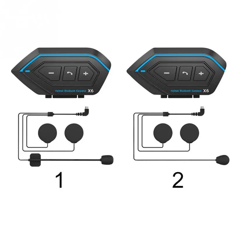

Noise Reduction Bluetooth 5.0 Motorbike Motorcycle Helmet Headphone Riding