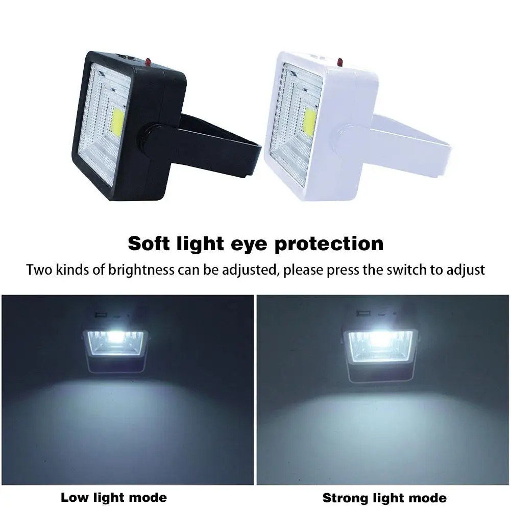 USB СВЕТОДИОДНЫЙ светильник на солнечной батарее портативный ручной аварийный