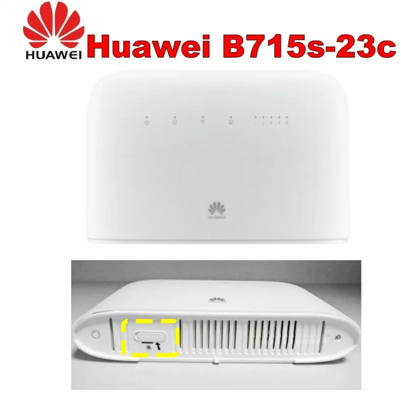 Разблокированный huawei B715s-23c 4 аппарат не привязан к оператору сотовой связи Cat9 Band1/3/7/8/20/28/32/38 CPE 4G маршрутизатор Wi-Fi B715s-23c PK B618 E5788