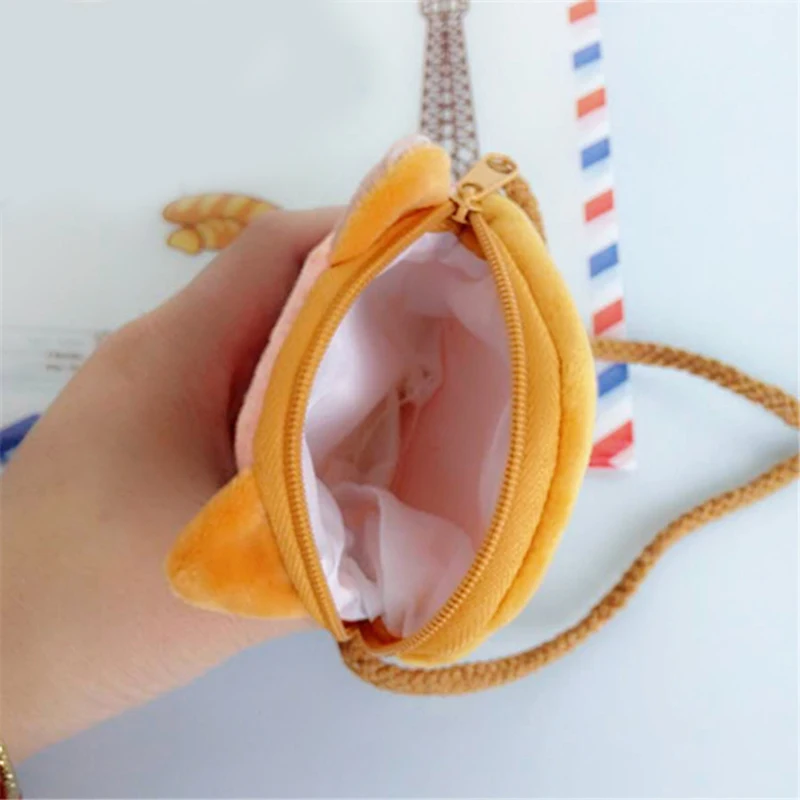 

Hot 3D Animal Children Purses Girl Cute Small Cat Mini Messenger Bags Fashion Dog Shape Shoulder Bag Kawaii Key Case Coin Pouch
