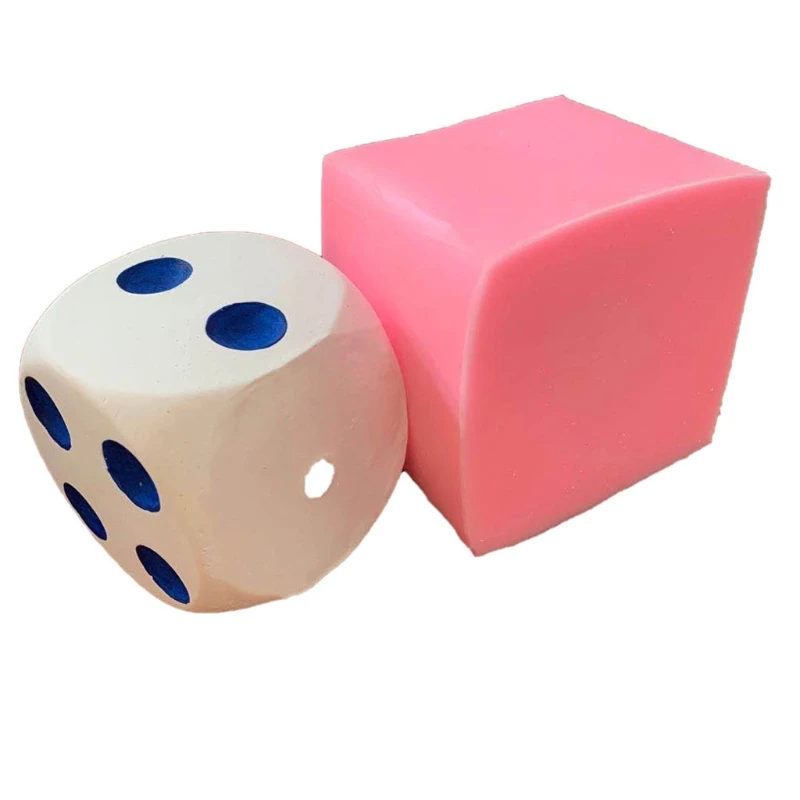 

Dice Flowerpot Mold Big Suqare Resin Plant Mold Concrete Flower Pot Mould Tools