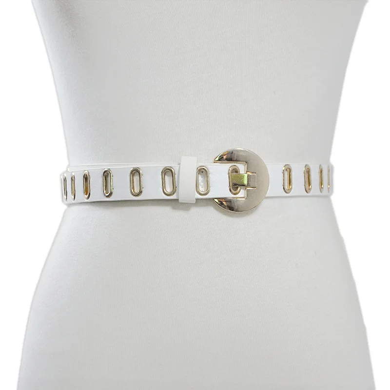 Женский ремень из ПУ кожи с цепочкой | Аксессуары для одежды