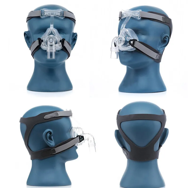 NM1/NM2 Full Face Mask CPAP Auto BiPAP With Free Headgear White S M L for Sleep Apnea OSAHS OSAS Snoring People | Красота и здоровье