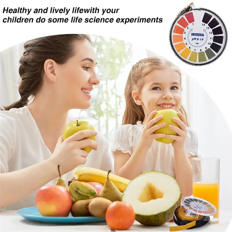 PH Бумага рулон 1 14 рН питьевой индикатор щелочной кислоты метр Тесты для воды мочи