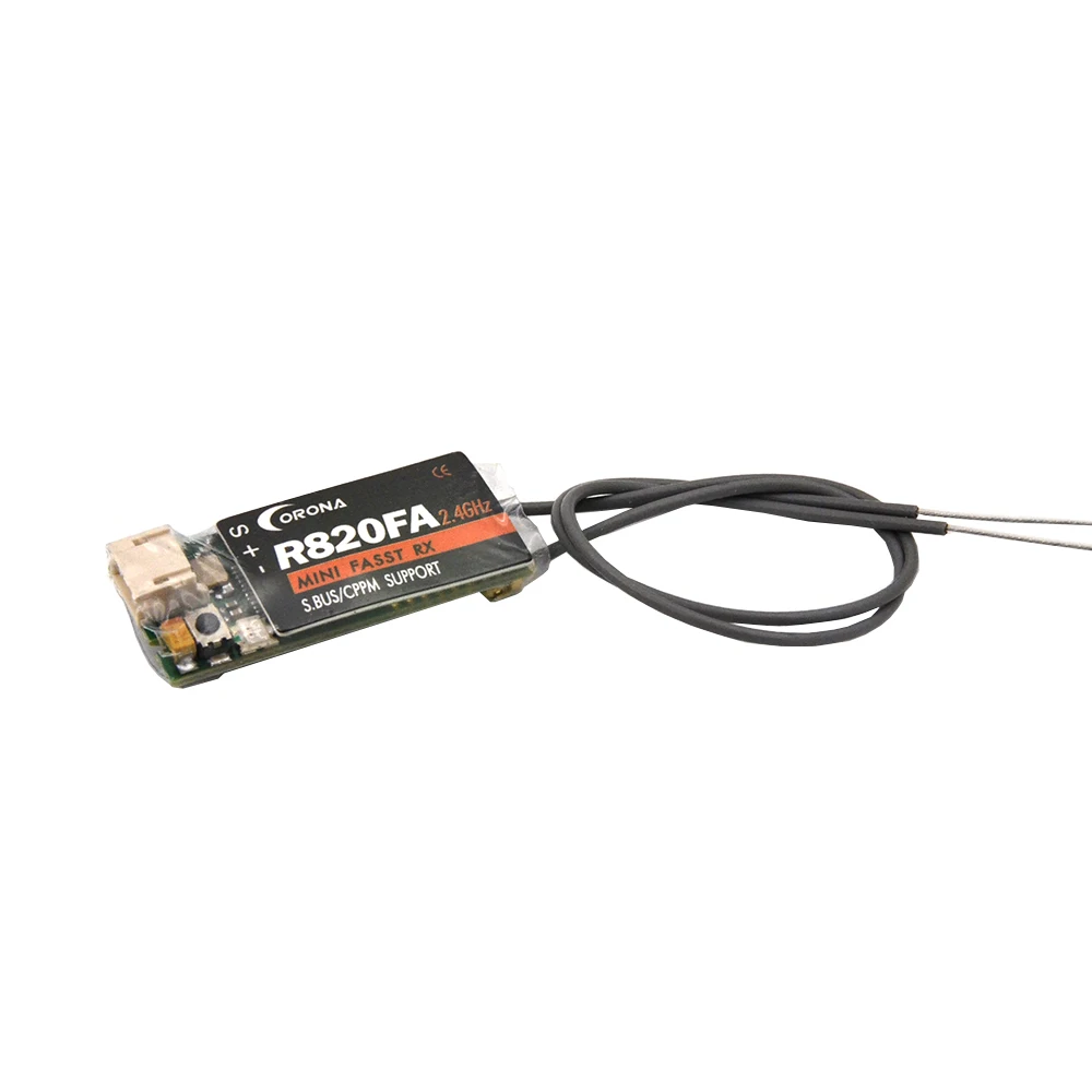 Receptor Compatible con coronavirus, R820FA, F4FA, R6FA, F8FA, R14FA, 2,4 Ghz, FUTABA 10C, 12FG, 14SG, 16SZ, 18SZ, FASST-1