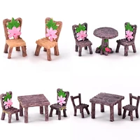 15 style mini chair home decor miniatures fairy garden ornaments figurines toys diy aquariumdollhouse accessories decoration