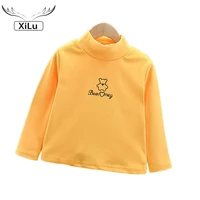 girls simple long sleeved embroidery bottoming shirt toddler girl fall clothes fall boutique outfits baby girl fashion clothes