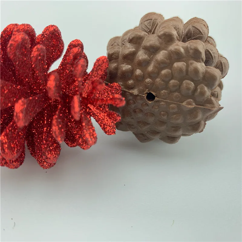 Искусственные сосновые декоративные цветы венки рождественские украшения для